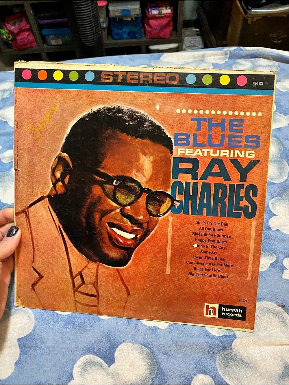Ray Charles The Blues Featuring Ray Charles Vinyl Record Album